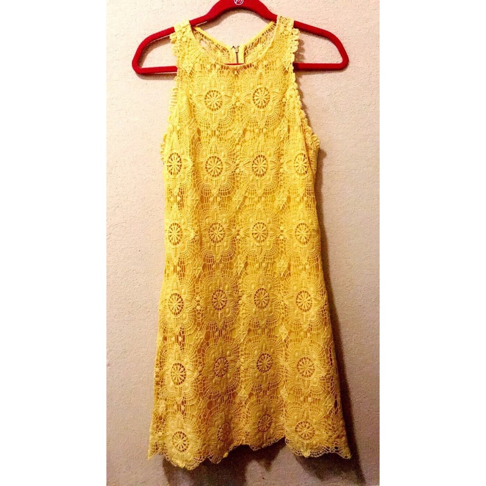 Yellow dress